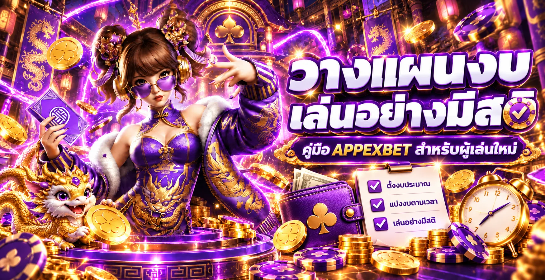 APPEXBET | คู่มือวางแผนงบเล่นอย่างมีสติ